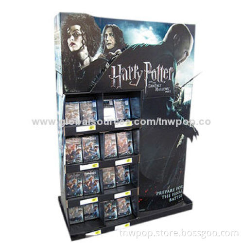 POP floor display/suitable for comic books/DVD/show different items together/eye-catching,customized